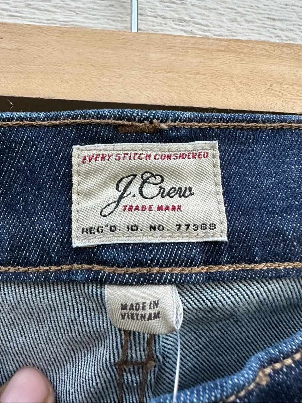 J. Crew 1040 Men’s Athletic Tapered-fit Jeans in One-Year Wash $139 NEW 31X32